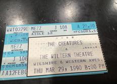 The Creatures on Mar 29, 1990 [082-small]