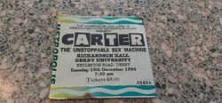 Carter The Unstoppable Sex Machine / These Animal Men on Dec 13, 1994 [107-small]