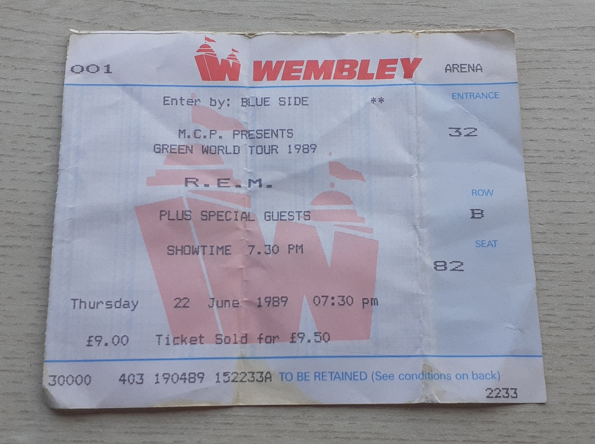 REM Concert & Tour History (Updated for 2023) Concert Archives