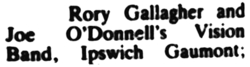 Rory Gallagher / Joe O'Donnell's Vision Band on Apr 23, 1978 [227-small]