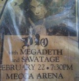 Dio / Megadeth / Savatage on Feb 22, 1988 [733-small]
