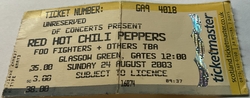 Red Hot Chili Peppers / Foo Fighters / Queens of the Stone Age / PJ Harvey / Electric Six / The Distillers on Aug 24, 2003 [361-small]