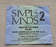 Simple Minds / Lloyd Cole & The Commotions / The Waterboys / Big Audio Dynamite / Doctor And The Medics on Jun 22, 1986 [622-small]
