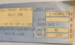 Billy Idol / Faith No More on Sep 14, 1990 [688-small]