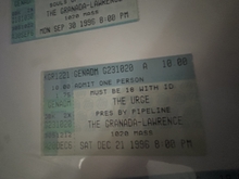 The urge / Billygoat on Dec 21, 1996 [713-small]