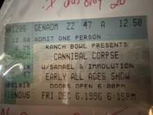 Cannibal Corpse / Brutal Truth / Immolation on Dec 6, 1996 [715-small]