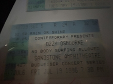 Ozzy Osbourne / Filter on Jul 19, 1996 [717-small]
