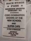 Leaders of the New School / Coro Domination  / Super Cats on Apr 25, 1992 [874-small]
