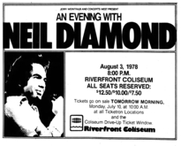 Neil Diamond on Aug 3, 1978 [911-small]