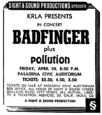 Badfinger / Pollution on Apr 30, 1971 [924-small]