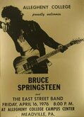 Bruce Springsteen & The E Street Band on Apr 16, 1976 [977-small]