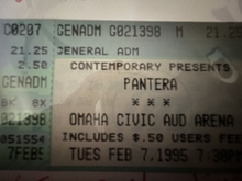 Pantera / Type O Negative on Feb 7, 1995 [017-small]