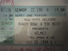 Helmet / Sick of It All on Nov 26, 1994 [018-small]