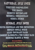 Elvis Costello & The Imposters / Broken Social Scene / Allan Toussaint / Robert Randolph & The Family Band / Medeski Martin & Wood / Thievery Corporation / The Roots / Bedoin Soundlash / Meshell Ndegeocello / Serena Ryder on Jul 20, 2008 [025-small]