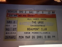 The urge / Shudderbug on Mar 26, 2001 [049-small]