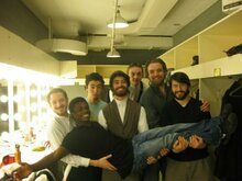 Cast of Three Sisters, SUNY Purchase (2010), tags: Chris Perfetti, Frank Winters, Edward W. Hardy, Aaron McDaniel, Steven Laing, Micah Stock, Sean Willkens, Devin Doyle, Purchase, New York, United States, PepsiCo Theatre - Three Sisters on Oct 15, 2010 [081-small]
