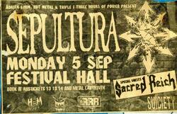 Sepultura / Sacred Reich / Suiciety on Sep 5, 1994 [087-small]