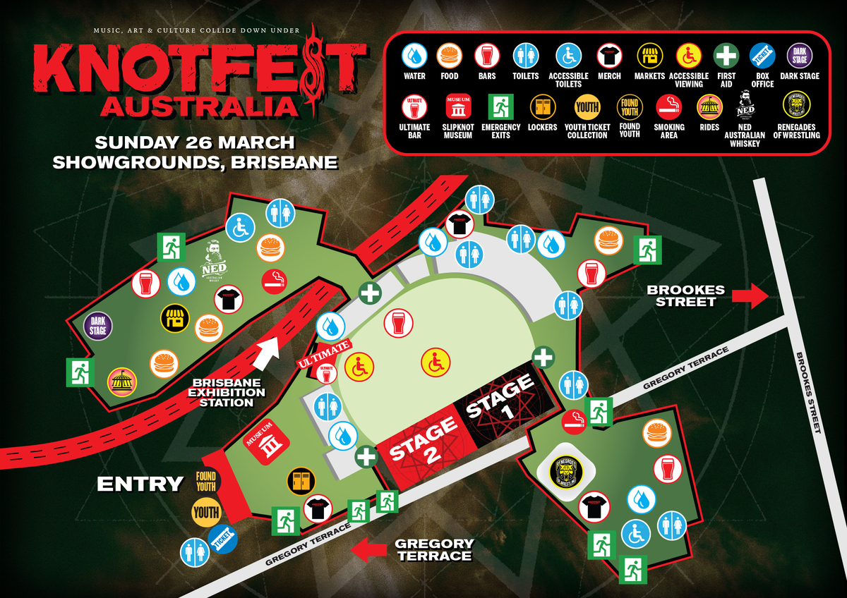 Mar 26, 2023 Knotfest Australia 2023 at Brisbane Showgrounds Bowen