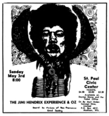 Jimi Hendrix / Oz on May 3, 1970 [477-small]
