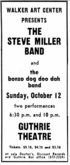 Steve Miller Band / BONZO DOG BAND on Oct 12, 1969 [695-small]