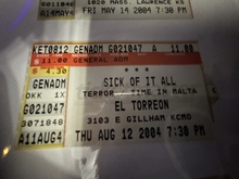 Sick of It All / Terror / Time In Malta on Aug 12, 2004 [702-small]