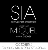 Miguel / Sia / Aluna George on Oct 4, 2016 [911-small]