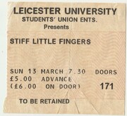 Stiff Little Fingers on Mar 13, 1988 [151-small]