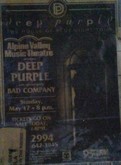 Deep Purple / Bad Company on May 17, 1987 [920-small]