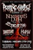 Novembers Doom / Rotting Christ / Epicurean / Kuru / Irritant on Jan 27, 2009 [546-small]