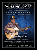 tags: Kenny Mehler, Killington, Vermont, United States, Gig Poster, K1 Base Lodge - Kenny Mehler on Mar 12, 2023 [740-small]