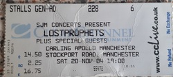 Lostprophets / Eighteen Visions / Hondo Maclean on Nov 20, 2004 [782-small]