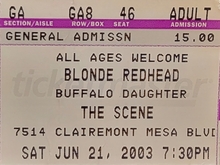 Blonde Redhead / Buffalo Daughter on Jun 21, 2003 [898-small]
