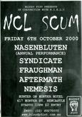 Aftermath / Fraughman / Nasenbluten / Syndicate / Nemesis on Oct 6, 2000 [964-small]