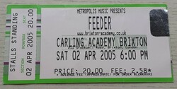 Feeder / The Departure / Thee Unstrung on Apr 2, 2005 [418-small]