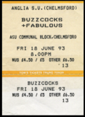 tags: Ticket - Buzzcocks / Fabulous on Jun 18, 1993 [478-small]