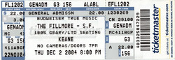 Keane / The Dears on Dec 2, 2004 [565-small]