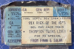 Thompson Twins / A Flock of Seagulls on Sep 30, 1984 [717-small]