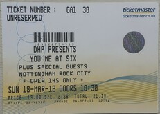 You Me At Six / Kids In Glass Houses / Mayday Parade / The Skints on Mar 18, 2012 [943-small]