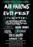 Footer / Aperfectool / Solace In Nothing / Chaos Theory / A Mirror Hollow / Eyes Of Ivory on Oct 30, 2015 [119-small]