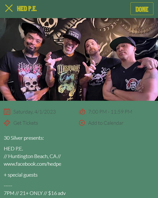 Concert History of Yucca North Flagstaff, Arizona, United States