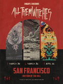 tags: All Them Witches, San Francisco, California, United States, Gig Poster - All Them Witches on Mar 31, 2023 [420-small]