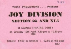 Joy division / Section 25 / XL5 on Apr 19, 1980 [500-small]