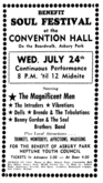 The Magnificent Men / The Intruders / The Vibrations / the dells / Brenda & The Tabulations / Benny Gordon & The Soul Brothers Band on Jul 24, 1968 [667-small]