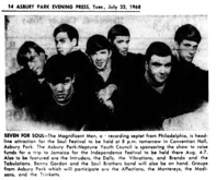 The Magnificent Men / The Intruders / The Vibrations / the dells / Brenda & The Tabulations / Benny Gordon & The Soul Brothers Band on Jul 24, 1968 [668-small]