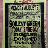 Soilent Green / Today Is The Day / Nasum / Exhumed / Morgion on Aug 2, 1999 [778-small]