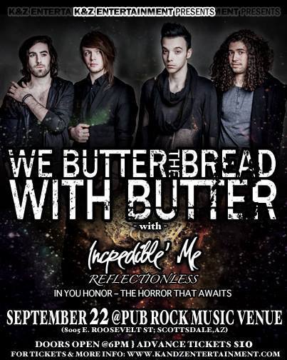 We Butter The Bread With Butter Concert & Tour History | Concert Archives We Butter The Bread With Butter Concert & Tour History | Concert Archives