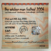 The Wickerman Festival on Jul 23, 2004 [400-small]