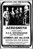 Aerosmith / Ted Nugent / REO Speedwagon on Oct 4, 1975 [505-small]