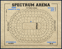 KISS @ The Spectrum in Philadelphia
January 30, 1978
Seating Chart, tags: KISS, Philadelphia, Pennsylvania, United States, The Spectrum - KISS / The Rockets on Jan 30, 1978 [772-small]