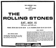 The Rolling Stones / Ike & Tina Turner / B.B. King / Terry Reid on Nov 15, 1969 [950-small]